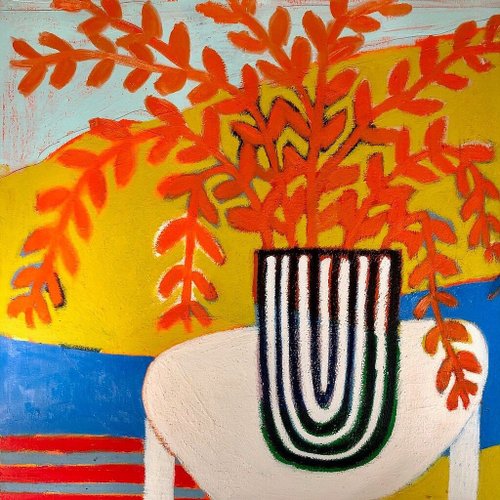 The colourful paintings of Gordon Hopkins