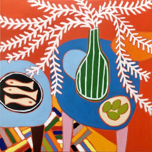 The colourful paintings of Gordon Hopkins