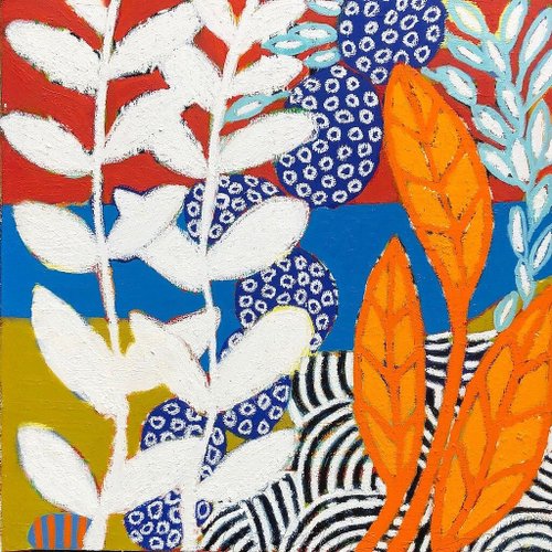 The colourful paintings of Gordon Hopkins