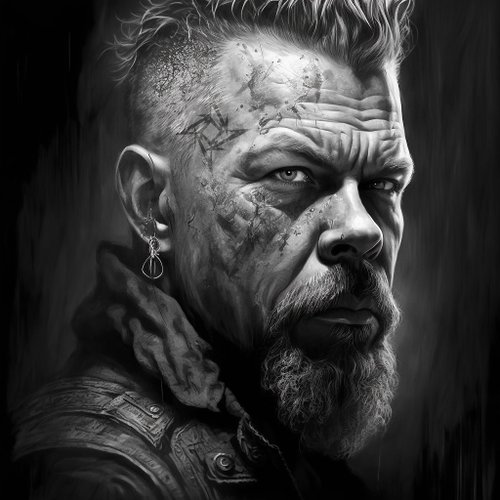 James Hetfield - Metallica - par Frederick Moulaert
