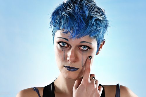 Blue Tears - par Frederick Moulaert