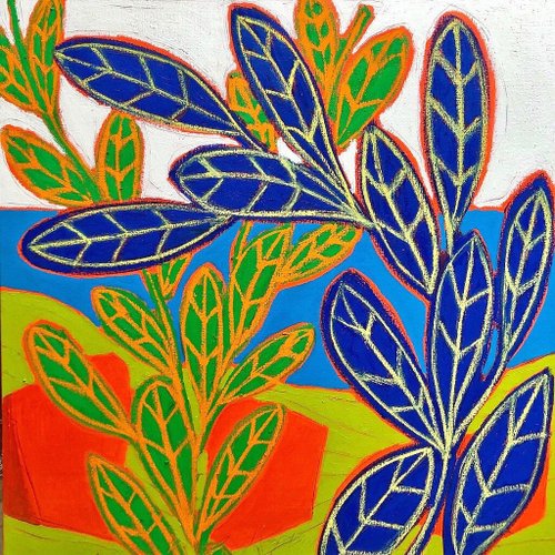 The colourful paintings of Gordon Hopkins