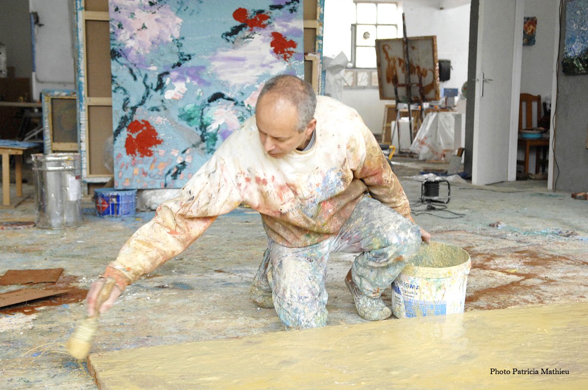 Studio Visit with Pascal Courcelles